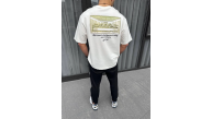 Erkek Baskılı T-Shirt Kısa Kol Bisiklet Yaka Regular Fit Rahat Kalıp Günlük Tişört - Beyaz Erkek Baskılı T-Shirt Kısa Kol Bisiklet Yaka Regular Fit Rahat Kalıp Günlük Tişört - Beyaz