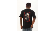 Erkek Baskılı T-Shirt Kısa Kol Bisiklet Yaka Regular Fit Rahat Kalıp Günlük Tişört - Siyah Erkek Baskılı T-Shirt Kısa Kol Bisiklet Yaka Regular Fit Rahat Kalıp Günlük Tişört - Siyah