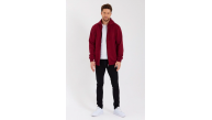 Erkek 3 İplik Pamuklu Tam Fermuarlı Kapüşonlu Kanguru Cepli Düz Hoodie Sweatshirt - Bordo Erkek 3 İplik Pamuklu Tam Fermuarlı Kapüşonlu Kanguru Cepli Düz Hoodie Sweatshirt - Bordo