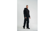 ERKEK 3 iplik Pamuklu Kapüşonlu Yıkamalı Nakışlı Hoodie SweatShirt - Siyah ERKEK 3 iplik Pamuklu Kapüşonlu Yıkamalı Nakışlı Hoodie SweatShirt - Siyah