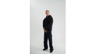 ERKEK 3 iplik Pamuklu Kapüşonlu Yıkamalı Nakışlı Hoodie SweatShirt - Siyah ERKEK 3 iplik Pamuklu Kapüşonlu Yıkamalı Nakışlı Hoodie SweatShirt - Siyah