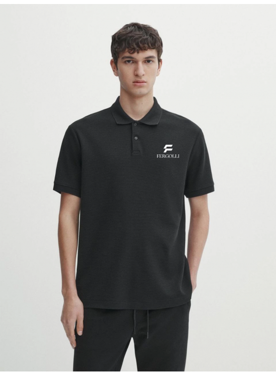 Erkek Pike Polo Yaka Tişört Düğmeli Baskılı T-Shirt - Beyaz Erkek Pike Polo Yaka Tişört Düğmeli Baskılı T-Shirt - Beyaz