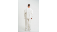 Erkek Uzun Kol Bisiklet Yaka 3 iplik Pamuklu Kışlık SweatShirt - Beyaz Erkek Uzun Kol Bisiklet Yaka 3 iplik Pamuklu Kışlık SweatShirt - Beyaz