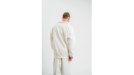 Erkek Uzun Kol Bisiklet Yaka 3 iplik Pamuklu Kışlık SweatShirt - Beyaz Erkek Uzun Kol Bisiklet Yaka 3 iplik Pamuklu Kışlık SweatShirt - Beyaz