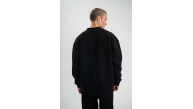 Erkek Uzun Kol Bisiklet Yaka 3 iplik Pamuklu Kışlık SweatShirt - Siyah Erkek Uzun Kol Bisiklet Yaka 3 iplik Pamuklu Kışlık SweatShirt - Siyah