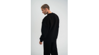 Erkek Uzun Kol Bisiklet Yaka 3 iplik Pamuklu Kışlık SweatShirt - Siyah Erkek Uzun Kol Bisiklet Yaka 3 iplik Pamuklu Kışlık SweatShirt - Siyah